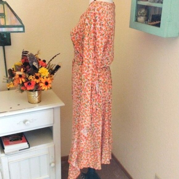 Max & Cleo Soft Knit True Wrap Dress - Picture 4 of 11